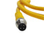 New Lot of 2 Turck PKG 3Z-1-PSG 3M Sensor Cordset, M8 3-Pin M to F, 125V 4A