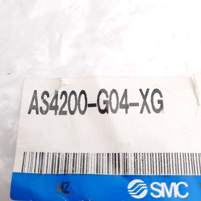 New SMC AS4200-G04-XG Speed Control Elbow Fitting, 0.1-1.0MPa, G1/2 Thread