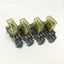Used Lot of 4 Idec RY2S-UL Ice Cube Control Relays 3A DPDT, 24VDC Coil w/Socket Bases