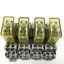 Used Lot of 4 Idec RY2S-UL Ice Cube Control Relays 3A DPDT, 24VDC Coil w/Socket Bases