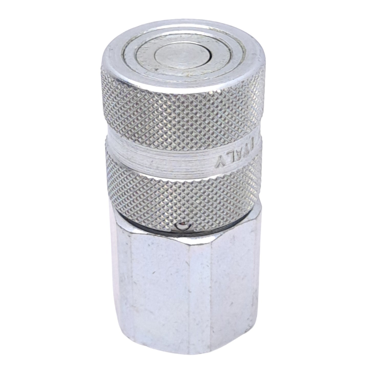 New Stucchi 801304004 Flat Face Quick Coupler, ø1/4in, 3/8 SAE, 24 L/min, 42 MPa Max