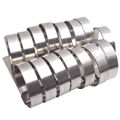 New Lot of 15 Dixon KS8 Preformed Band Clamps, ø2in Clamp, 5/8in x 0.03in Band