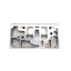New  SMC MES704D-03F End Plate Assembly Left Side, EVS1 Manifolds, G 3/8 & G 1/8