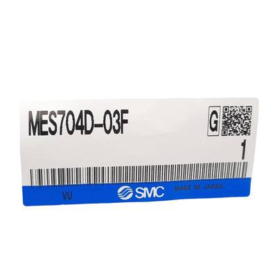 New  SMC MES704D-03F End Plate Assembly Left Side, EVS1 Manifolds, G 3/8 & G 1/8
