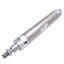 New SMC NCDMC125-0400C Stainless Steel Cylinder, ø1.25in, 4in Stroke, 1/8 NPT 1.7MPa