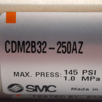 New SMC CDM2B32-250AZ Pneumatic Cylinder, ø32mm Bore, 250mm Stroke, 1.0MPa, Rc1/8