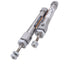 New Lot of 2 SMC NCJ2B10-125 Pneumatic Cylinders, ø3/8in, 1.25in Stroke, UNF, 100PSI