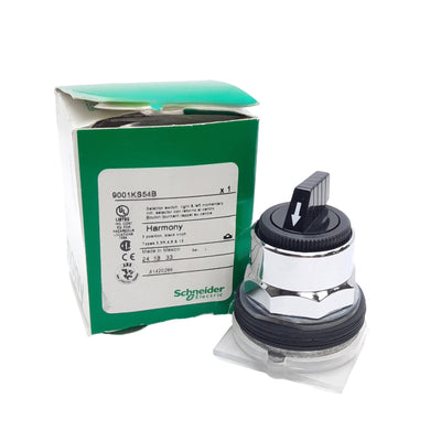 New Schneider 9001KS54B Harmony 9001K Selector Switch Head, 30mm, 3 Positions