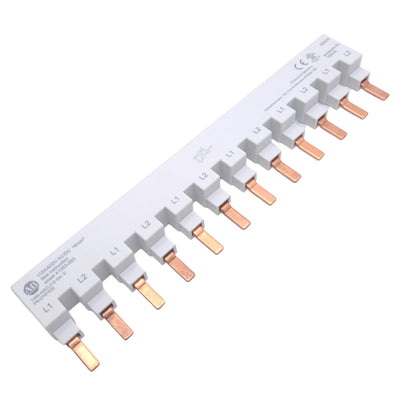 New Allen Bradley 1489-AMCL212 D167832 MCB Bus Bar, 2-Phase 12-Pin, 600V AC/DC, 115A
