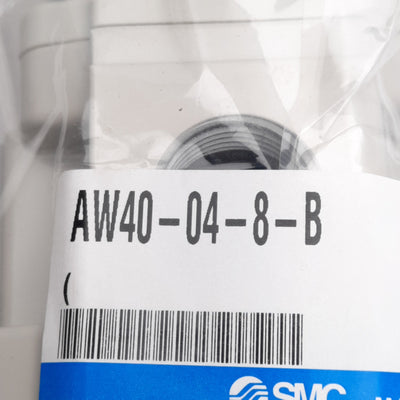 New SMC AW40-04-8-B Filter Regulator, ø5µm Filtration, 0.05-0.85MPa, Rc1/2 Ports
