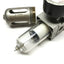 Used SMC NAW2000-N02-C Filter/Regulator 0.05-0.85MPa Set Pressure, 1/4" NPT w/Gauge
