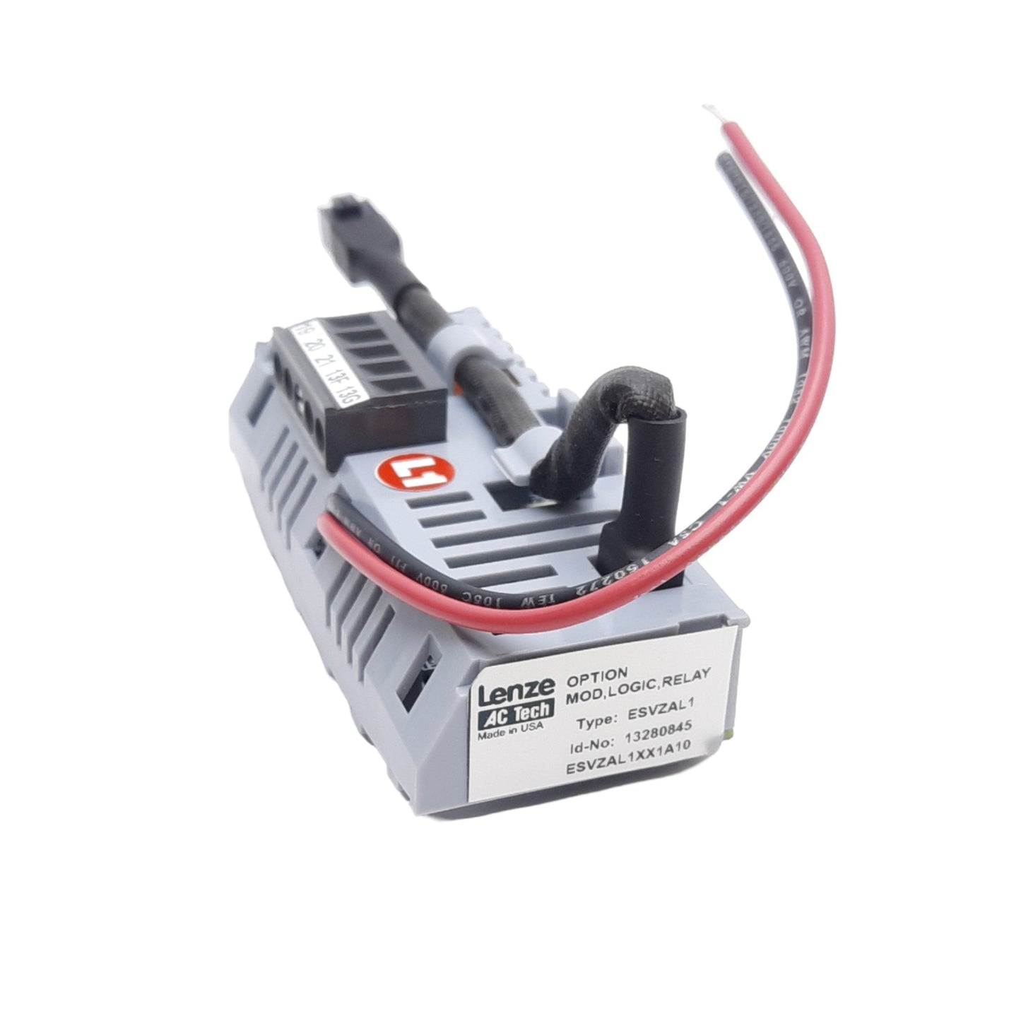 New Lenze ESVZAL1 SMVector Additional I/O Module, 1 Relay Output, 2 Digital Inputs