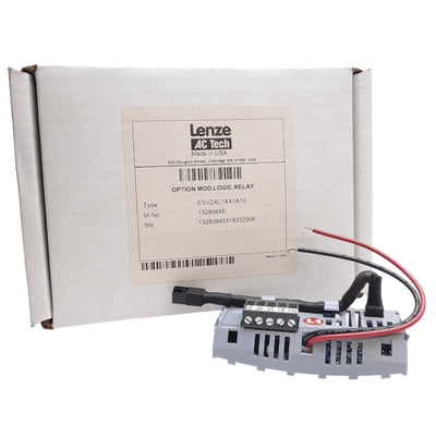 New Lenze ESVZAL1 SMVector Additional I/O Module, 1 Relay Output, 2 Digital Inputs