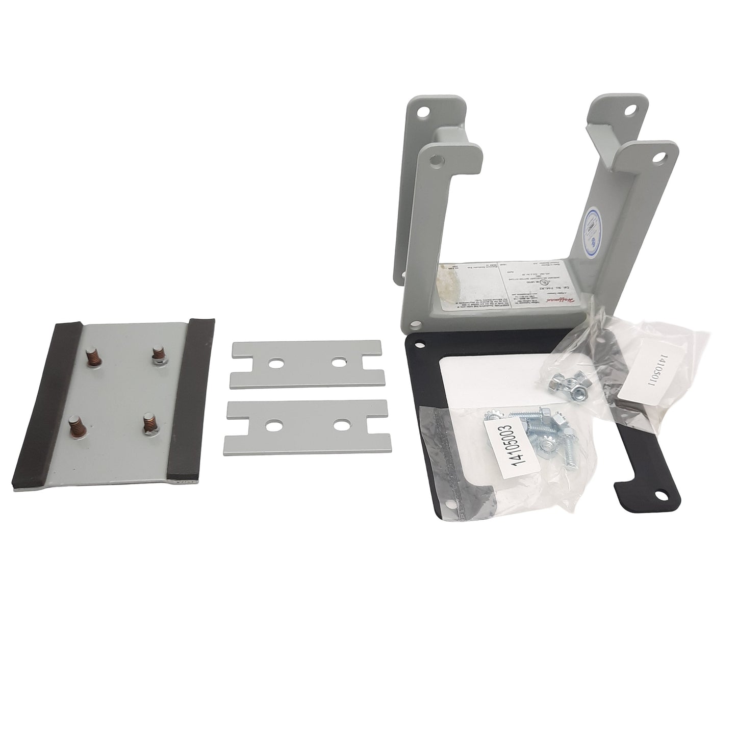 New Hoffman F44LN2 Wireway Nipple, Gray, For Use With 4x4 in NEMA 3R Lay-In Wireway