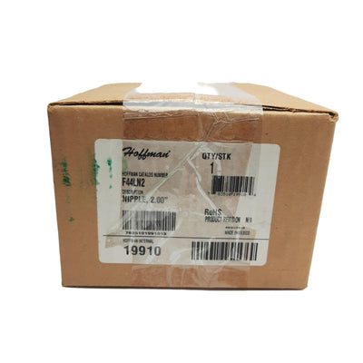 New Hoffman F44LN2 Wireway Nipple, Gray, For Use With 4x4 in NEMA 3R Lay-In Wireway