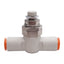 New SMC AS4001F-13-3 Speed Controller Fitting, 0.1-1.0MPa, ø1/2in One-Touch Ports