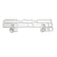 New  Lot Of 6 Wohner 01026 Busbar Mount For 01025 Section Cover 9mm x 196mm x 32mm