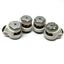 Used Lot of 4 WMI-40 Light-Duty Leveling Wheels 60lb/Caster Rating, M8 Stem Thread