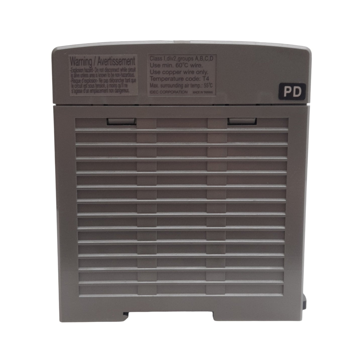 Used Idec PS5R-VD24 Power Supply, 100-240VAC Input, 24VDC Output, 60W, DIN Rail