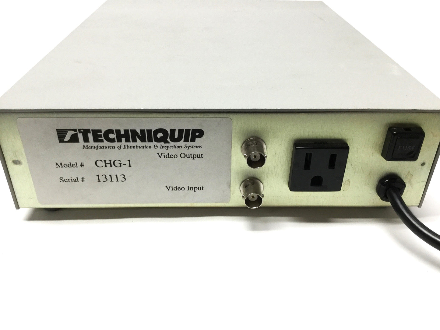 Used Techniquip CHG-1 Video Crosshair Line Reticle Generator BNC Composite 120VAC