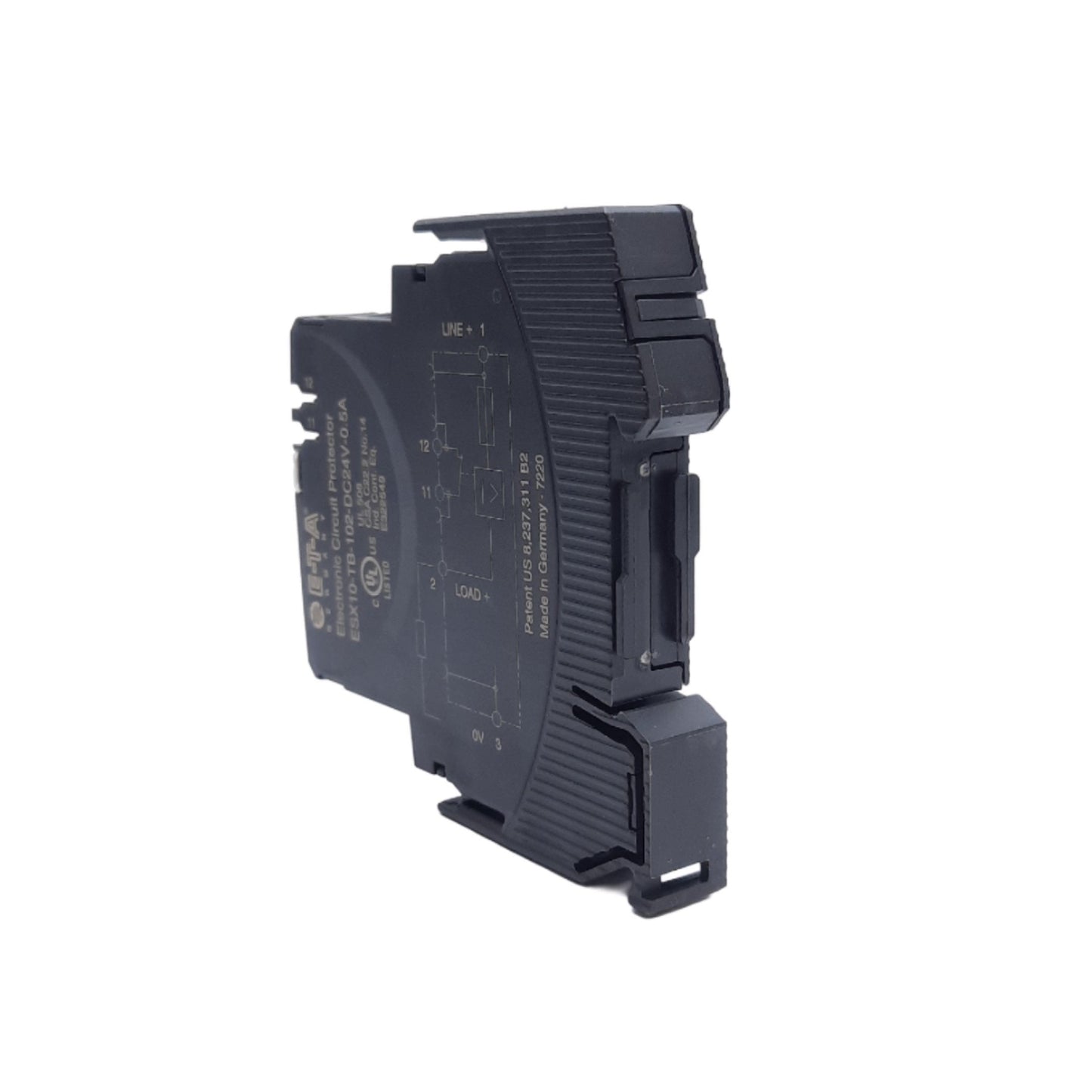 New ETA ESX10-TB-102-DC24V-0.5A Electronic Circuit Protector 24VDC, 1-Pole, 500mA