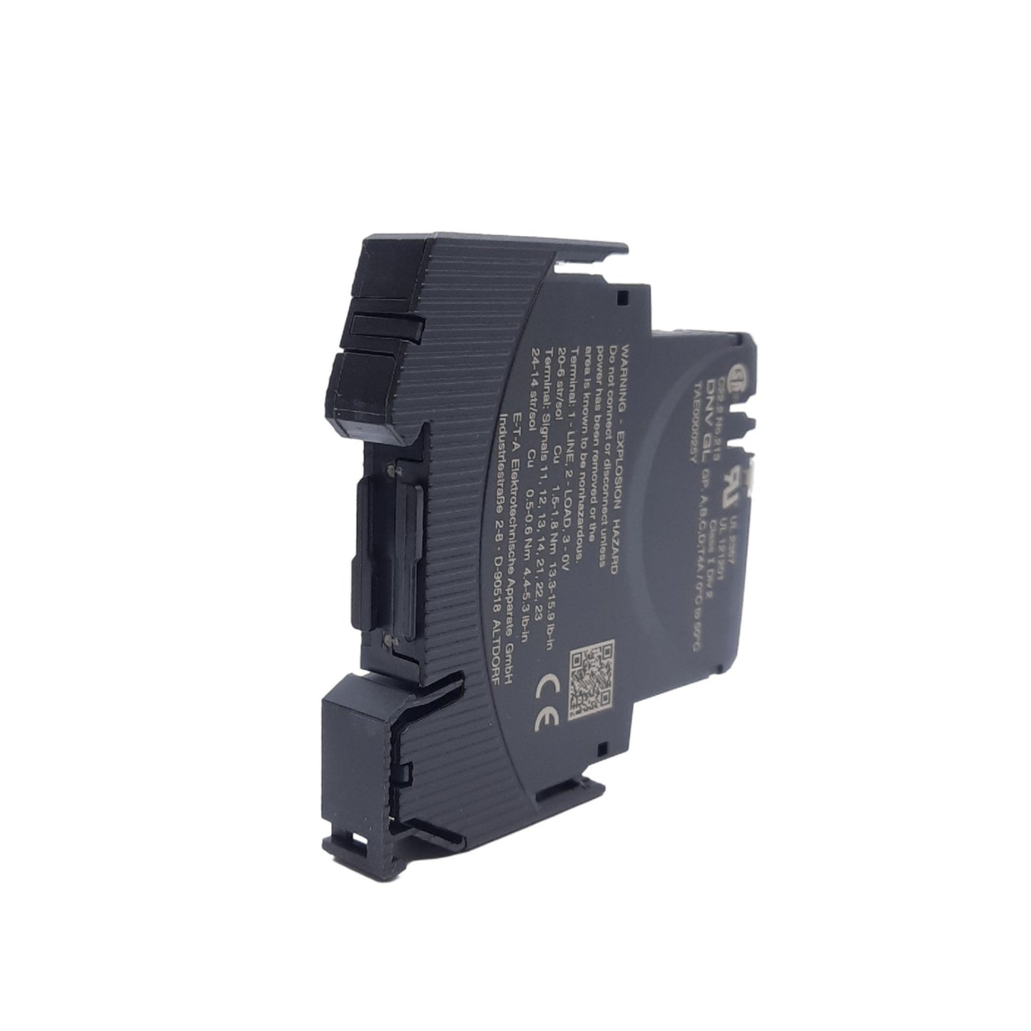 New ETA ESX10-TB-102-DC24V-0.5A Electronic Circuit Protector 24VDC, 1-Pole, 500mA