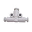 New Lot of 10 SMC KQ2T23-04A Pneumatic Tee One-Touch Fittings, ø3.2mm to ø4mm, 1 MPa