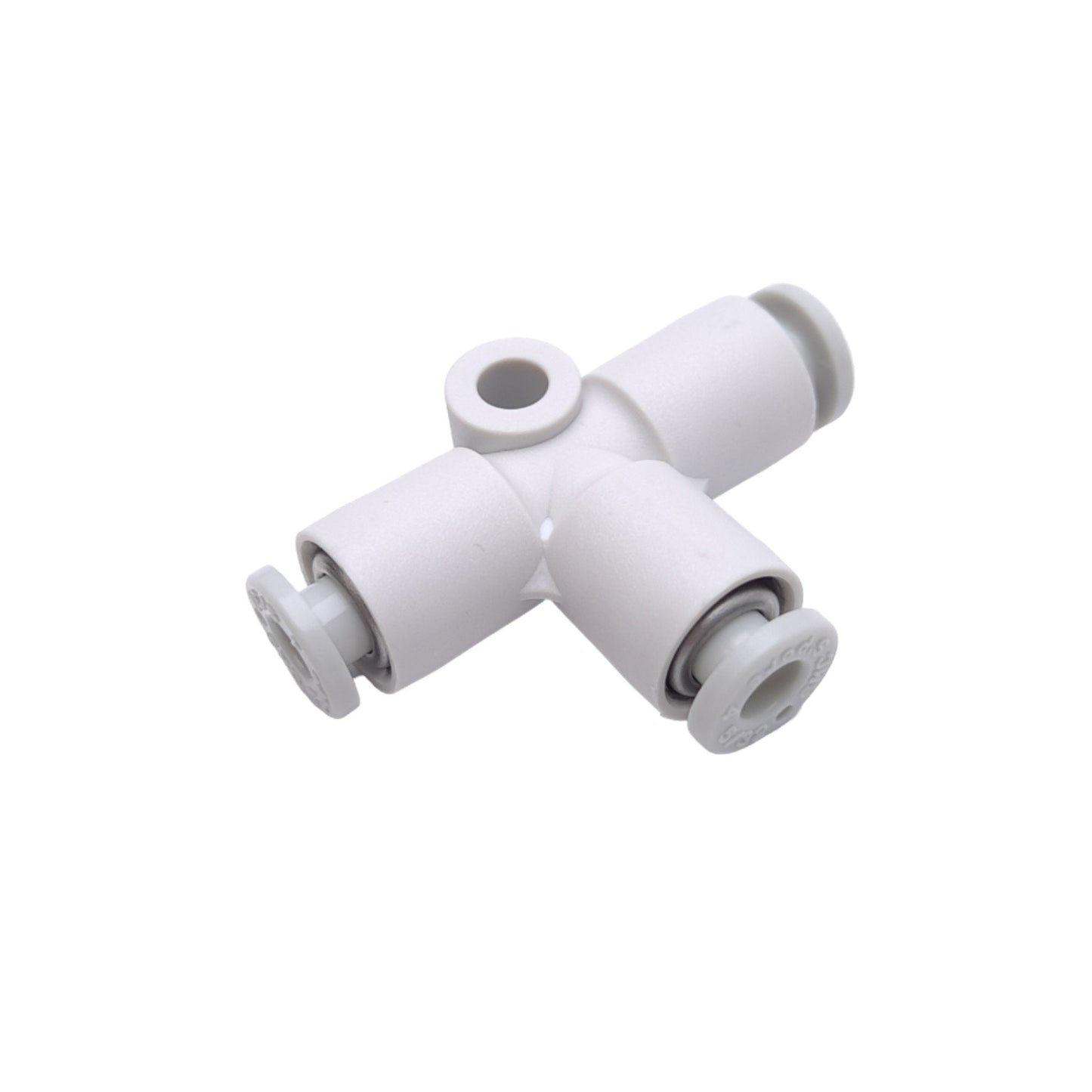 New Lot of 10 SMC KQ2T04-00 Tee One-Touch Fittings, ø4mm O.D. Tube, 1.0 MPa Max