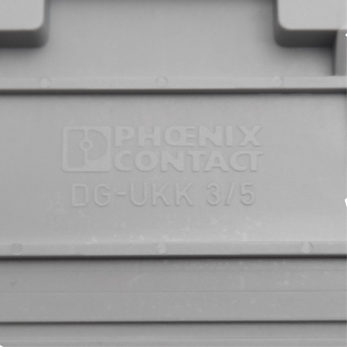 New Lot Of 10 Phoenix Contact DG-UKK 3/5 Terminal Block End Cover 56 x 62 x 2.5mm