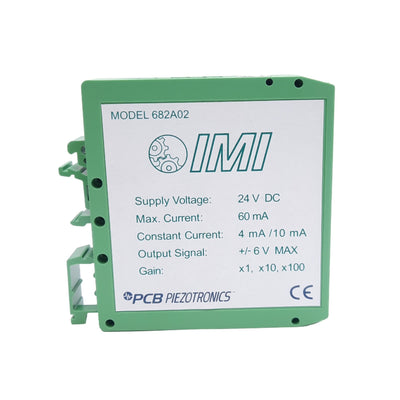 New PCB Piezotronics IMI 682A02 Sensor Signal Conditioner, Supply 24VDC, Output ±6V