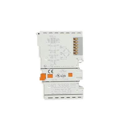 New Beckhoff KL3356 Bus Terminal 1-Channel, 16-Bit, 0-12V/0-25mV, 2-Inputs