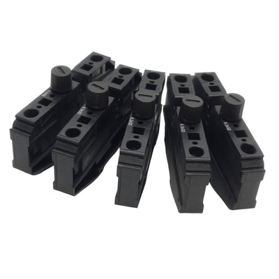 New Lot of 5 Phoenix Contact ZFK 6-DREHSI Fuse Modular Terminal Block, 600V 20A