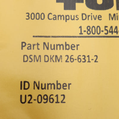 New Turck DSM DKM 26-631-2 Actuator & Sensor Cordset M27 26-Pin Multifast 150V 3A 2m