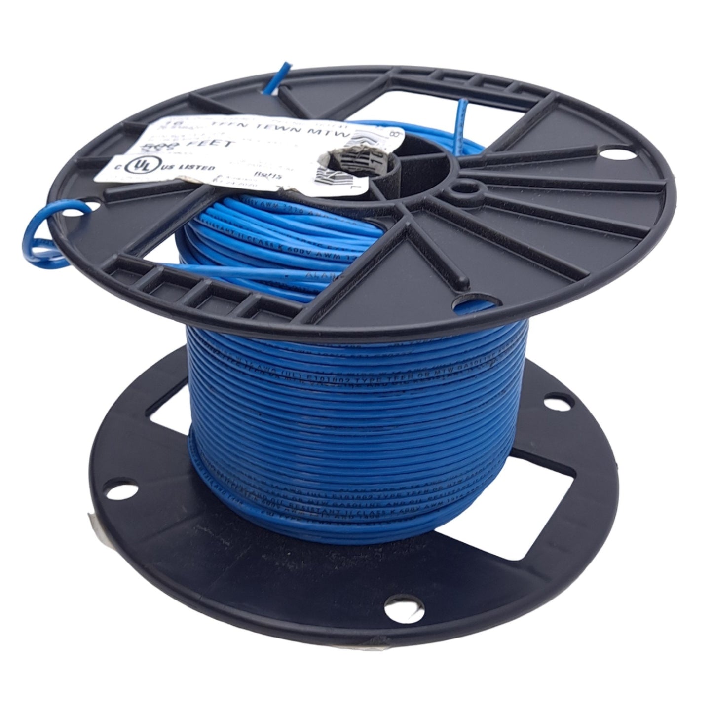 Used Alan Wire 16TF41 TFFN-TEWN-MTW Copper Wire, ~250ft, 16AWG 26-Strand, 600V