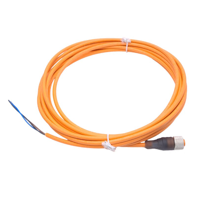 New Lumberg RKT 4-251/5M Single Ended Cordset, M12 4-P Female, 250V 4A, 5m Length
