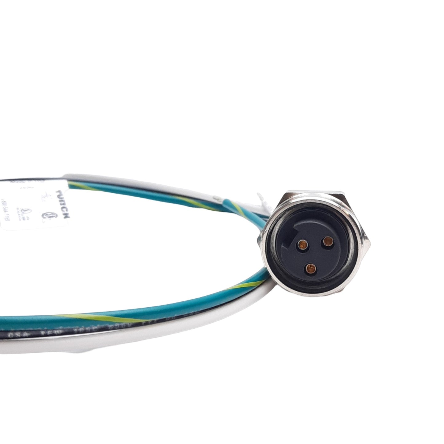 New Lot of 3 Turck RFK 36-0.5M/M20 Panel Mount Plug, 7/8" MiniFast 3-Pins, Female