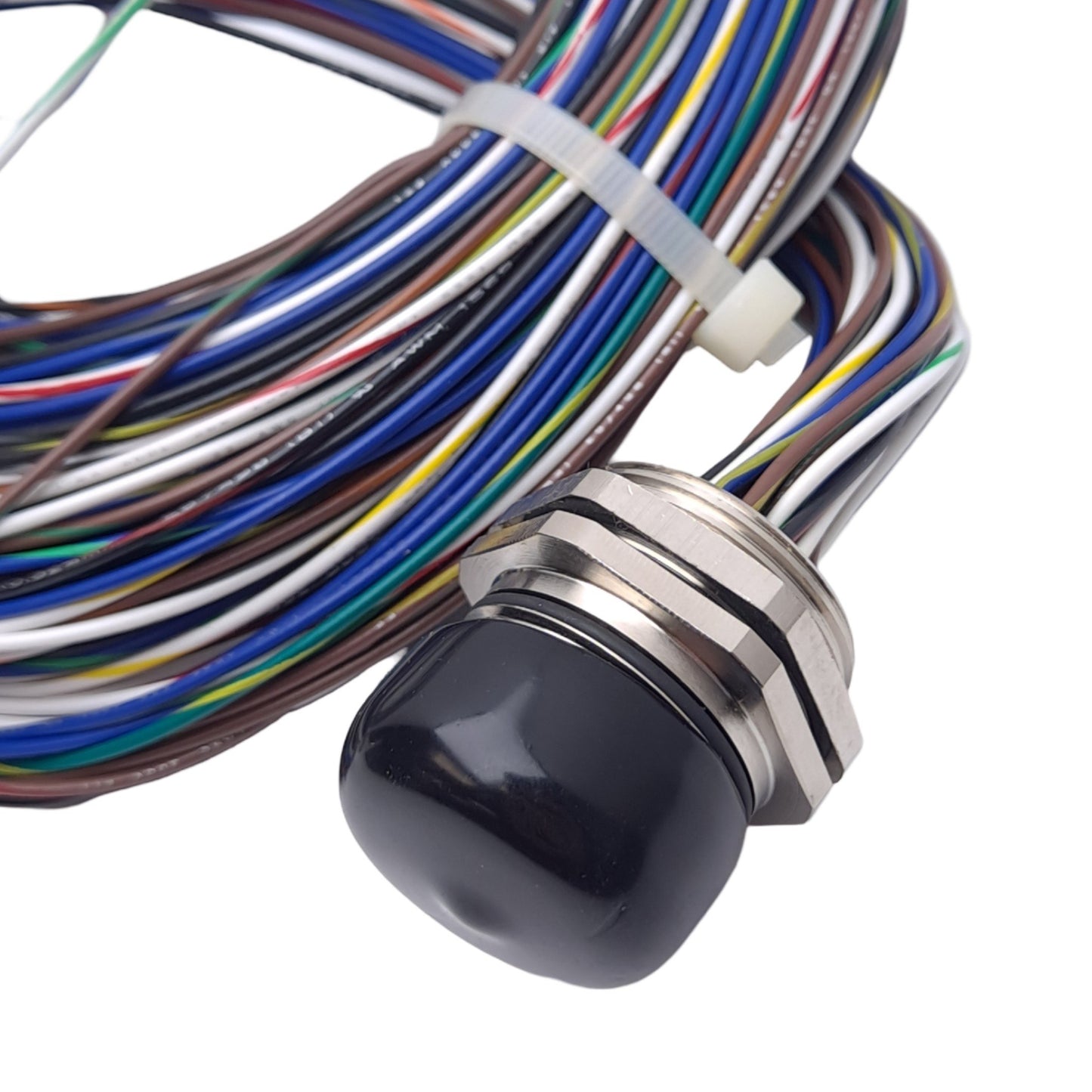 New Turck DSF 26-25-5 Panel Mount Receptacle, M27 Multifast 26-Pin, 150VAC 3A, 5m