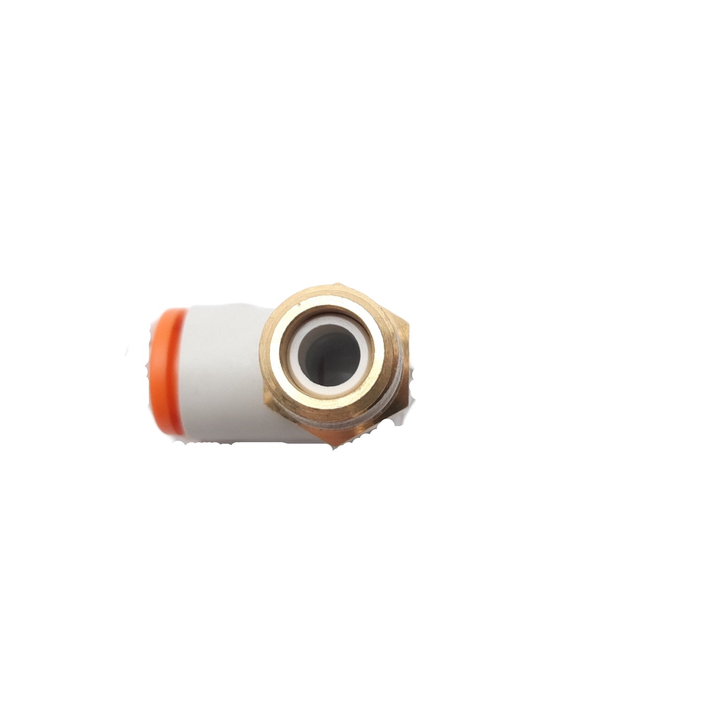 New Lot of 7 SMC KQ2L07-34AS Male Elbow Connector Fitting, 1/4" One Touch, 1/8" NPT