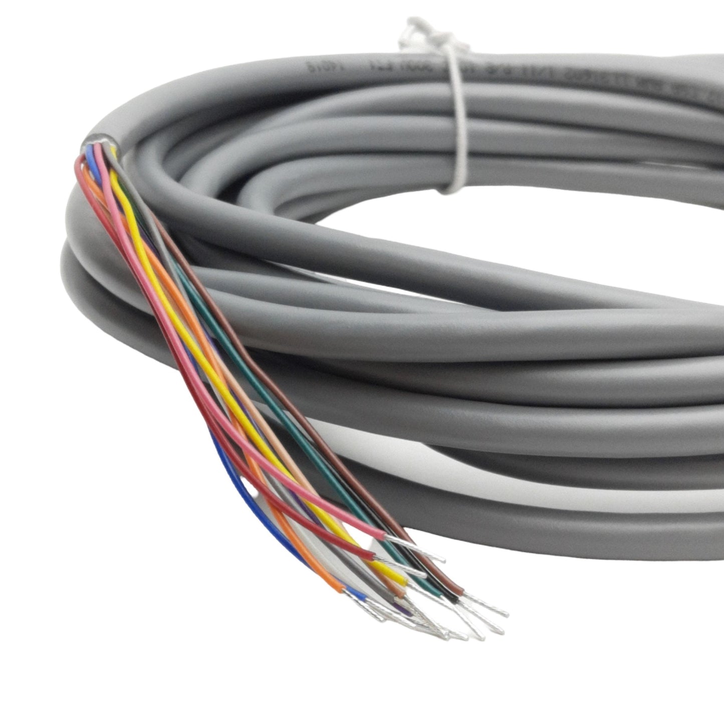 New Turck RKC 12T-5 Cordset, M12 12-Pin Female to Leads, 5 Meters, 60VAC/75VDC, 2A