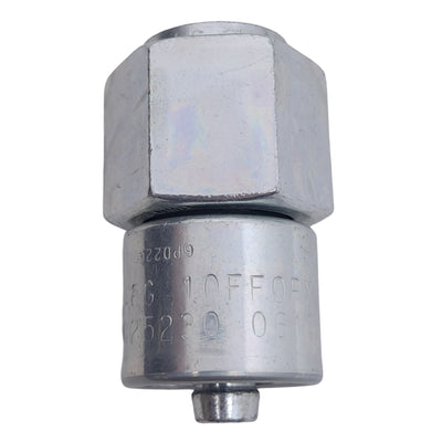 New Lot of 2 Gates 6G-10FFORX MegaCrimp Straight Hose Fittings, 3/8in FFOR, -6 Hose