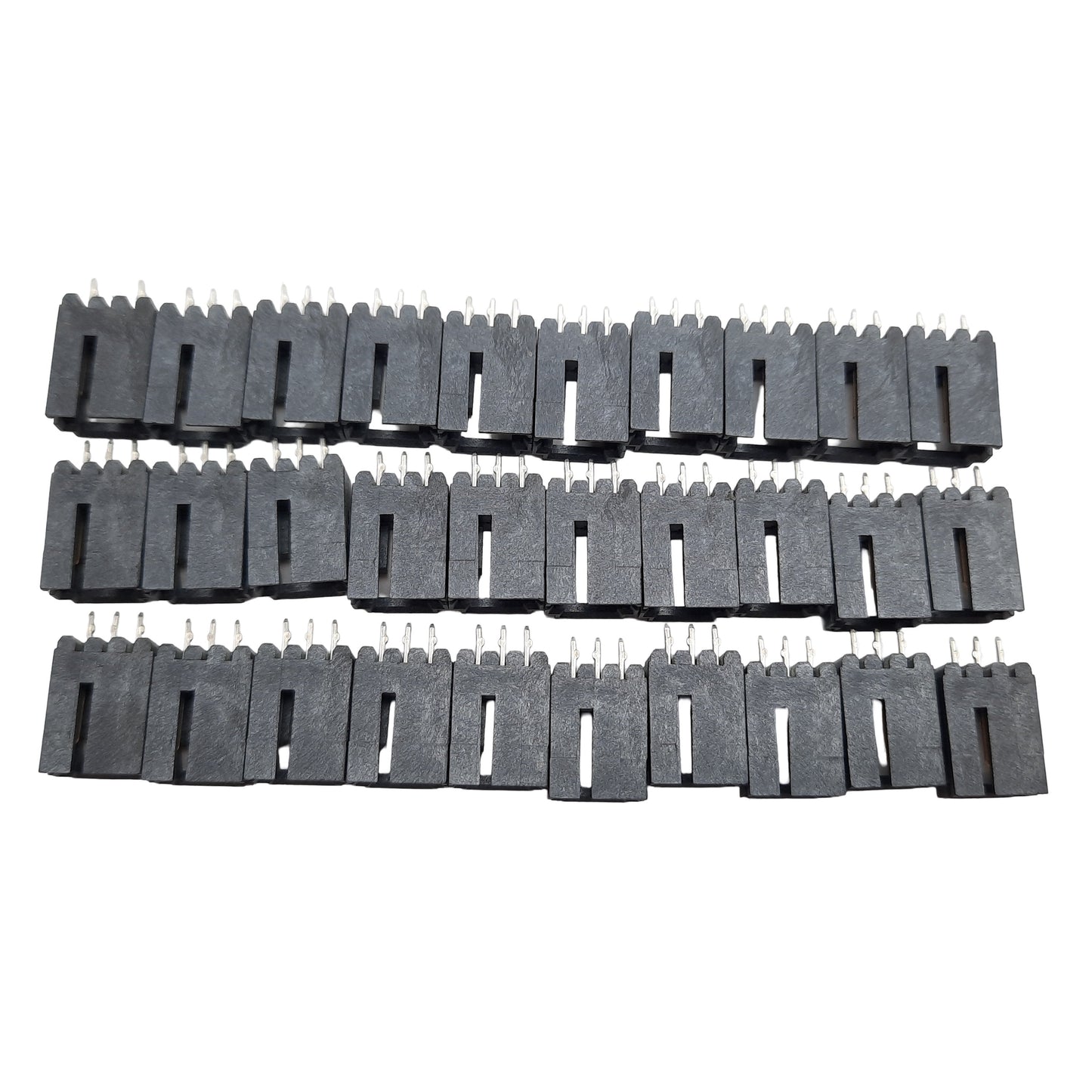 New Lot of 30 TE Connectivity 5-104362-2 PCB Mount Header, 3-Pin Male, 3A, 600V