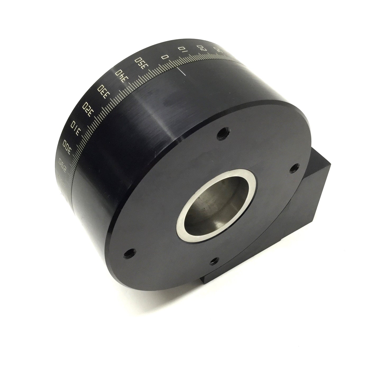 Used Velmex B4872TS-BK Rotary Positioner/Stage Table Actuator 72:1, Ø5", *No Motor*