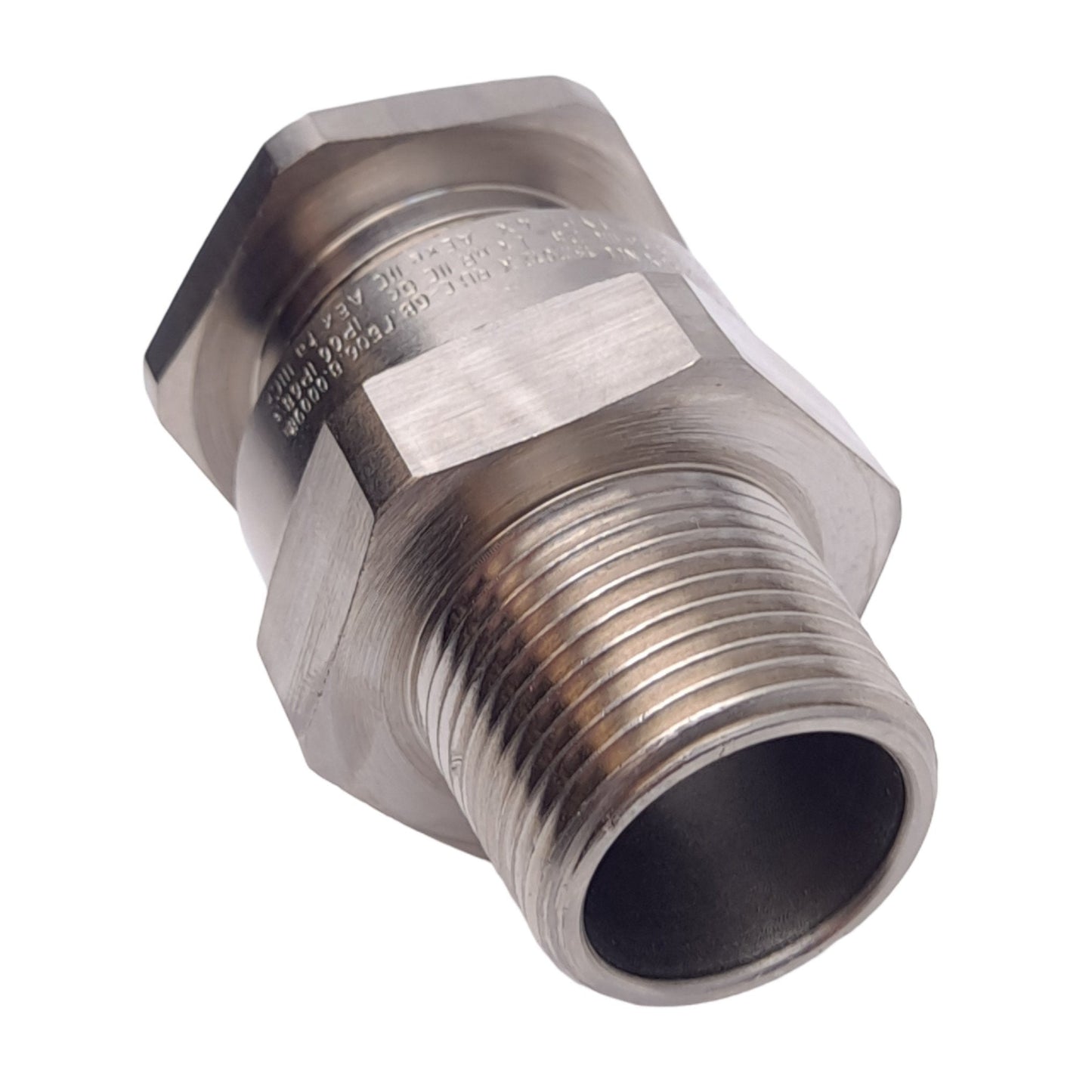 New Peppers A2LBFCK1/NP/25/075NPT Brass Cable Gland w/ PVC Shroud, ø25mm, 3/4 NPT