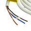 New SMC P398020-500-3 ITV Regulator Power Cable Lead Wire M12 4-Pin Connector, 3m