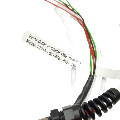 New Burns Engineering 22715-05-070-012-120 Pt100 RTD Sensor, Dual, ø1/8 x 7in Probe