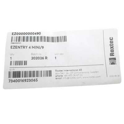 New Roxtec EzEntry 4 Mini/9 EZ00000000490 9 Cable Entry Seal, 3.5-10.5mm Cable Entry
