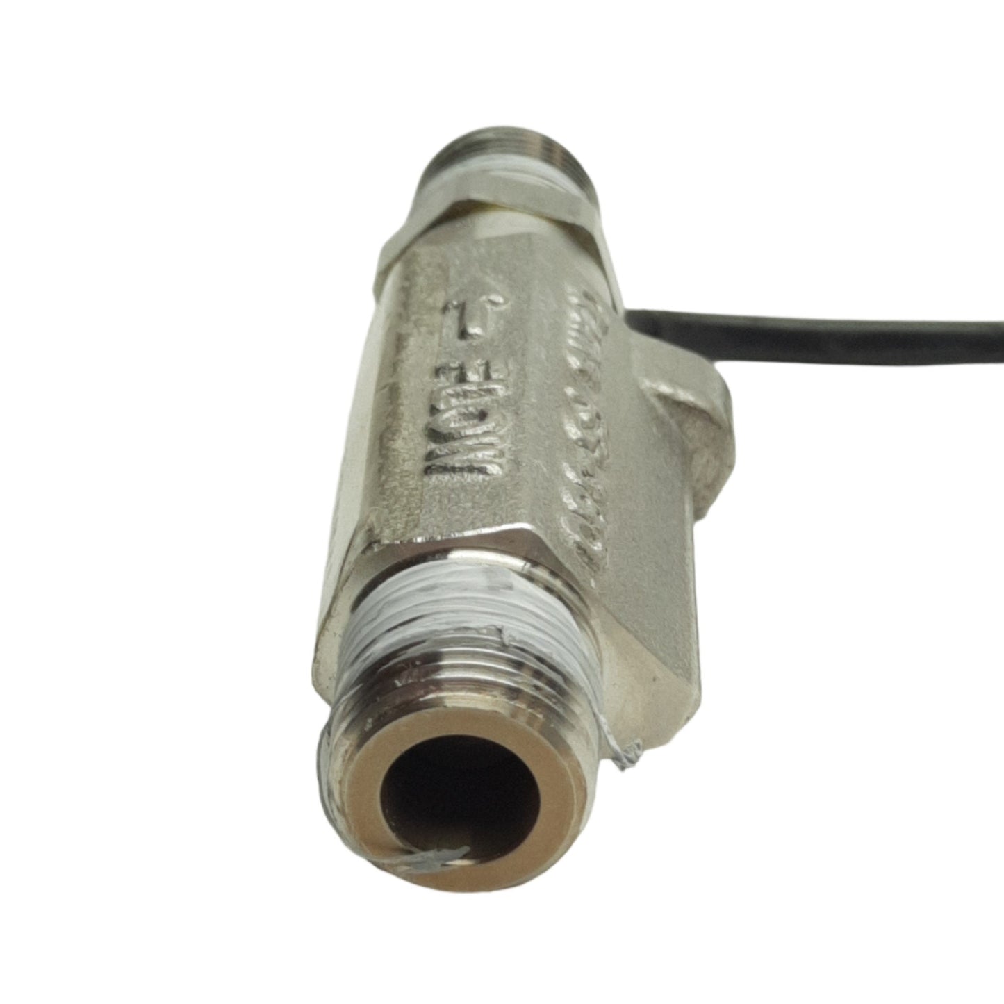 Used Gems Sensors ES-380 Flow Switch, SPST NO, 0.25GPM, 3/8in NPT Male, 500-1500psi