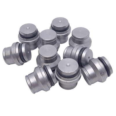 New Lot of 10 Brennan D0303-15 Hydraulic MBT Cap Inserts, ø15mm x 20mm, 400 Bar Max