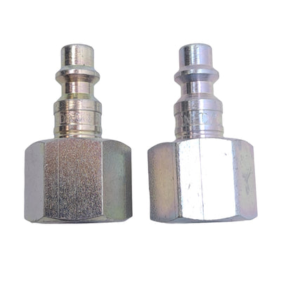 New Lot of 10 Dixon D2F3 Pneumatic Plugs, ø1/4in x 1.66in, 3/8in NPTF, 500 PSI Max