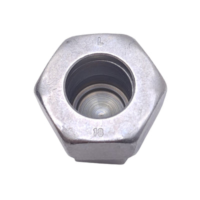 New Brennan D2408-L18-SS Hydraulic MBT Plugs w/ Tube Nut, ø18mm M26x1.5, 400bar Max